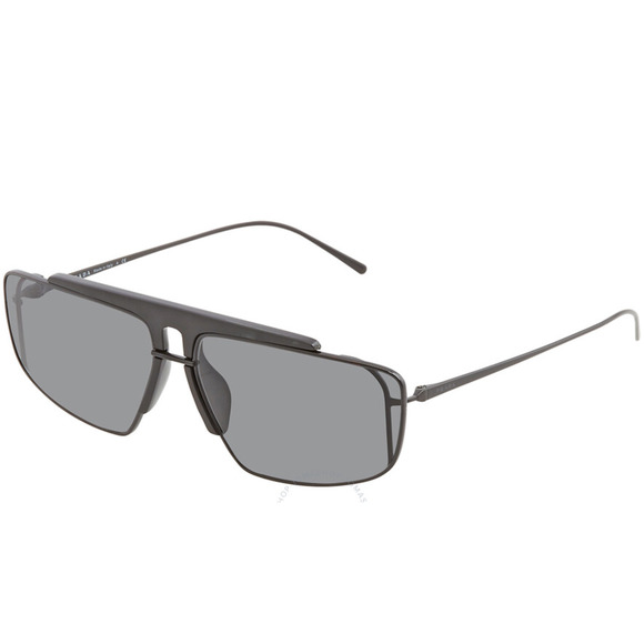 PRADA Blue Rectangular Men's Sunglasses - Picture 2 of 3